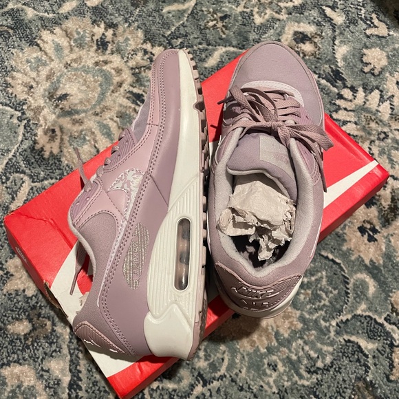 Nike Shoes - Nike Air Max 90 Plum Fog/ Venice /Plum color Women's Sz 9.5 Like new DC9445-500